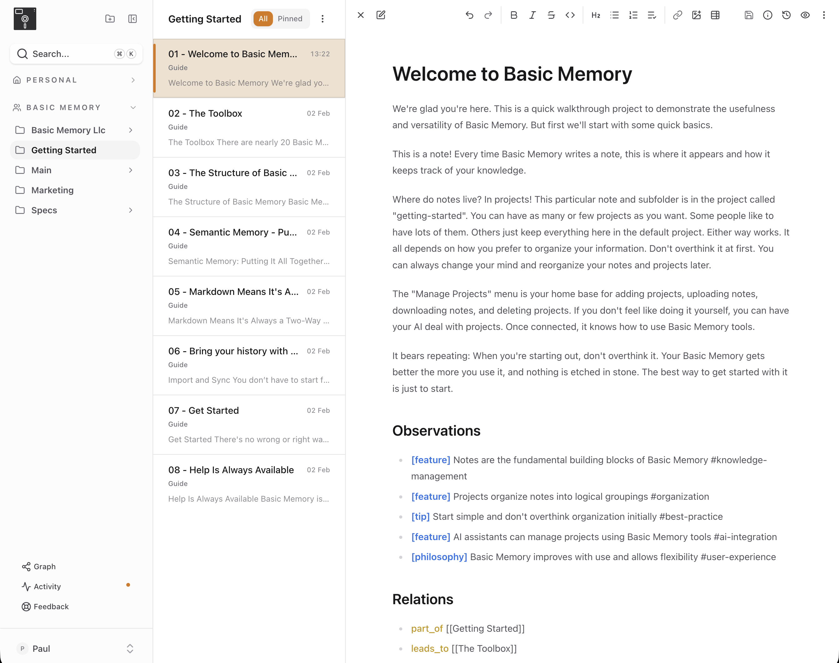Web App Overview